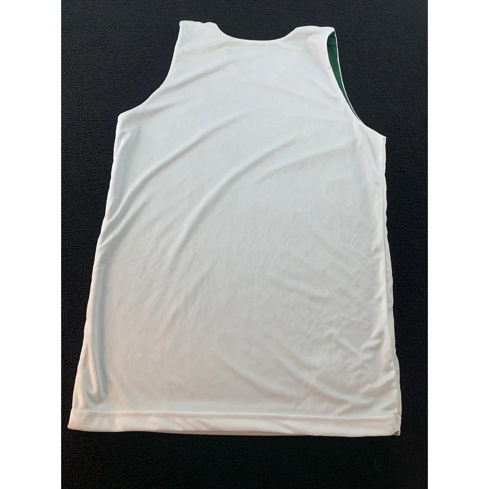 Alleson Athletic Youth Reversible Basketball Jersey‎ Green White Panther Size L